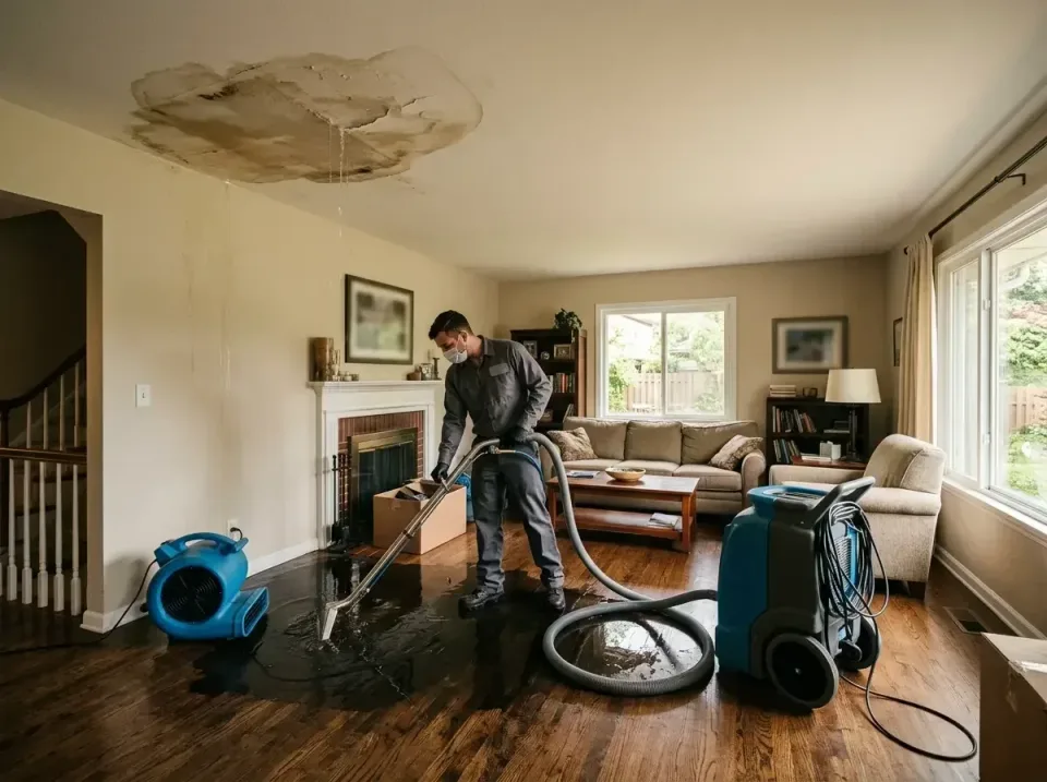 attic-pipe-burst-ceiling-drip-008 — frequently asked questions, Water Damage Restoration & Carpet Care in North Royalton, OH